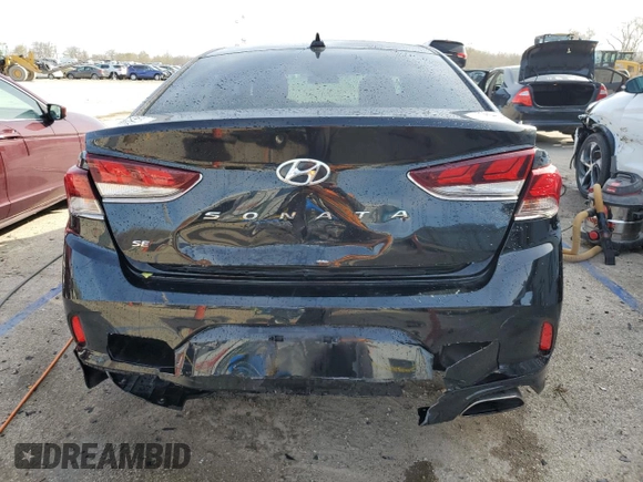 2019 Hyundai Sonata SE with VIN 5NPE24AF6KH745030, listed as a Copart auction lot 51010865 with 68,993 mi miles and Salvage Title. Bid and sale history available at carsss.com. Image 6.