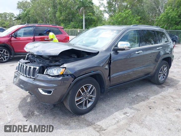 2020 Jeep Grand Cherokee Limited with VIN 1C4RJEBG1LC265105, listed as a IAAI auction lot 42485989 with 130,726 mi miles and . Bid and sale history available at DreamBid. Image 17.