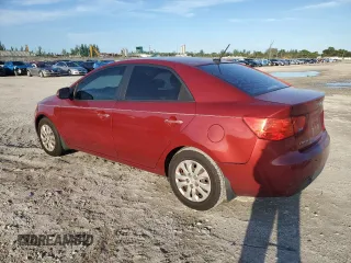 2011 Kia Forte EX with VIN KNAFU4A20B5459585, listed as a Copart auction lot 76109284 with 96,805 mi miles and Salvage Title. Bid and sale history available at carsss.com. Image 2.