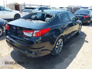 2015 Kia Optima SXL Turbo with VIN 5XXGR4A63FG370493, listed as a IAAI auction lot 42540013 with 61,297 mi miles and . Bid and sale history available at DreamBid. Image 4.