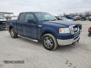 2007 Ford F-150 STX with VIN 1FTRX12W37FA78533, listed as a Copart auction lot 43580625 with 175,265 mi miles and Salvage Title. Bid and sale history available at DreamBid. Image 4.