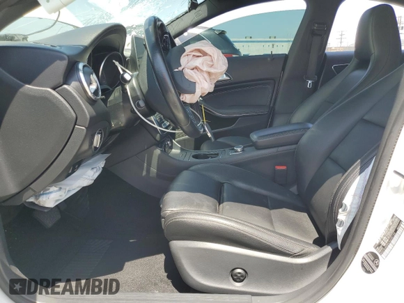 2018 Mercedes-Benz CLA 250 with VIN WDDSJ4EB9JN635123, listed as a Copart auction lot 55898275 with 76,361 mi miles and Salvage title. Bid and sale history available at DreamBid. Image 7.
