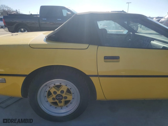 1987 Chevrolet Corvette with VIN 1G1YY3187H5107586, listed as a Copart auction lot 46694525 with 110,278 mi miles and Salvage Title. Bid and sale history available at carsss.com. Image 10.