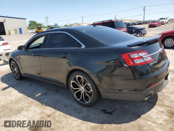 2013 Ford Taurus SHO z VIN 1FAHP2KT7DG133620, wystawiony jako Copart lot #54219005 z przebiegiem Nie podano mil oraz Szkoda całkowita • Salvage title. Historia ofert i sprzedaży dostępna na DreamBid. Obrazek 2.