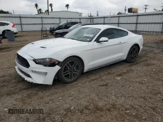2018 Ford Mustang EcoBoost с VIN 1FA6P8TH1J5165572, выставлен на аукционе Copart как лот 53876825 с пробегом 83 950 миль миль и Списание • Salvage title. История ставок и продаж доступна на DreamBid. Изображение 1.