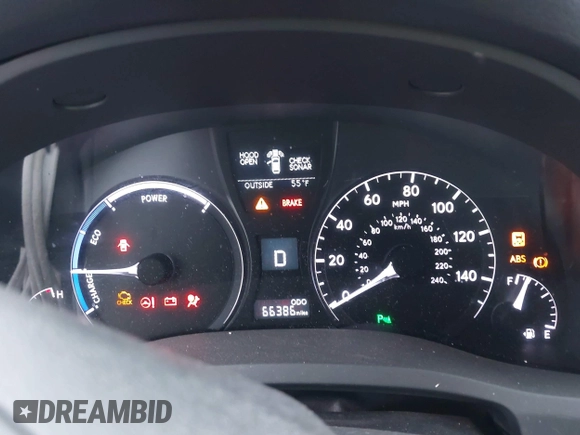2015 Lexus RX 450h with VIN 2T2ZB1BA3FC003756, listed as a IAAI auction lot 42055043 with 66,386 mi miles and . Bid and sale history available at DreamBid. Image 7.