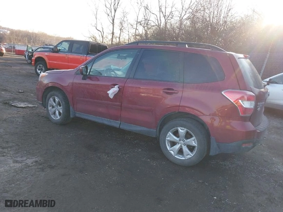 2014 Subaru Forester 2.5i Premium with VIN JF2SJAEC1EH467596, listed as a IAAI auction lot 41498046 with NaN miles. Bid and sale history available at carsss.com. Image 3.
