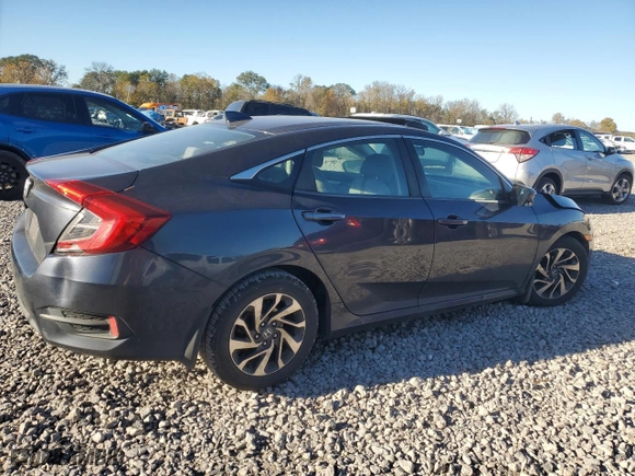 2018 Honda Civic Sedan EX with VIN 2HGFC2F76JH586249, listed as a Copart auction lot 81906974 with 146,710 mi miles and Salvage Title. Bid and sale history available at carsss.com. Image 3.