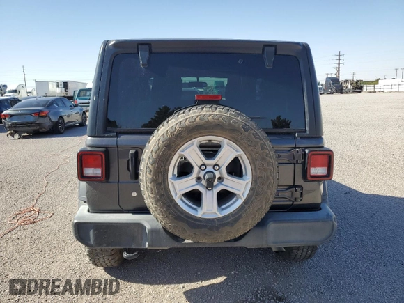 2018 Jeep Wrangler Sport с VIN 1C4GJXAN8JW226168, выставлен на аукционе Copart как лот 55465985 с пробегом 47 899 миль миль и Списание • Salvage title. История ставок и продаж доступна на DreamBid. Изображение 6.