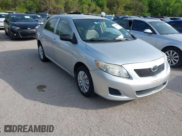 2009 Toyota Corolla with VIN 1NXBU40E19Z027967, listed as a IAAI auction lot 41922518 with 117,115 mi miles. Bid and sale history available at carsss.com. Image 1.