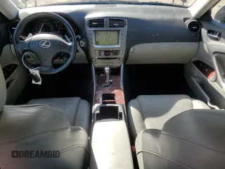 2008 Lexus IS 250 with VIN JTHCK262385019893, listed as a Copart auction lot 55444735 with 118,791 mi miles and Salvage title. Bid and sale history available at DreamBid. Image 8.