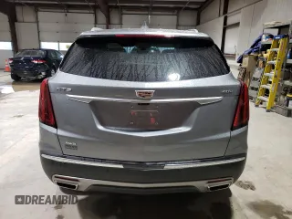 2023 Cadillac XT5 AWD Premium Luxury with VIN 1GYKNDRS5PZ221261, listed as a Copart auction lot 52779565 with 7,098 mi miles and Salvage Title. Bid and sale history available at DreamBid. Image 6.