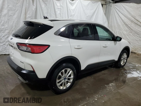2022 Ford Escape SE with VIN 1FMCU9G60NUA60551, listed as a Copart auction lot 52040345 with 117,769 mi miles and Clean Title. Bid and sale history available at carsss.com. Image 3.