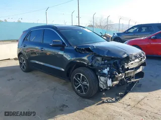 2023 Kia Niro SX Touring with VIN KNDCT3LE9P5037140, listed as a IAAI auction lot 41640889 with 46,813 mi miles. Bid and sale history available at carsss.com. Image 1.