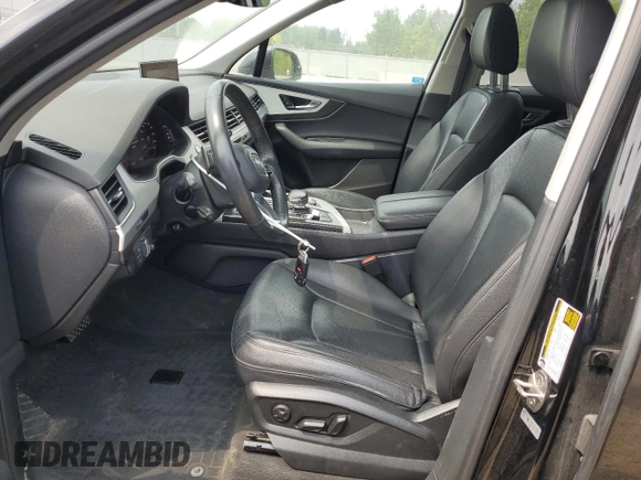 2019 Audi Q7 Premium Plus with VIN WA1LHAF74KD037106, listed as a Copart auction lot 59016685 with 85,467 mi miles and Salvage title. Bid and sale history available at DreamBid. Image 7.