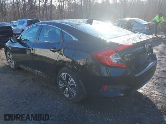 2017 Honda Civic Sedan EX-L with VIN 19XFC1F79HE214063, listed as a IAAI auction lot 41823628 with 45,314 mi miles. Bid and sale history available at carsss.com. Image 3.