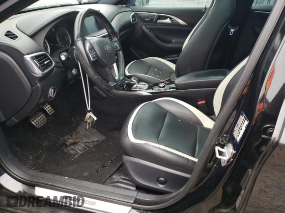 2017 Infiniti QX30 Sport with VIN SJKCH5CP4HA015292, listed as a Copart auction lot 71098904 with 0 mi miles and Salvage Title. Bid and sale history available at carsss.com. Image 7.