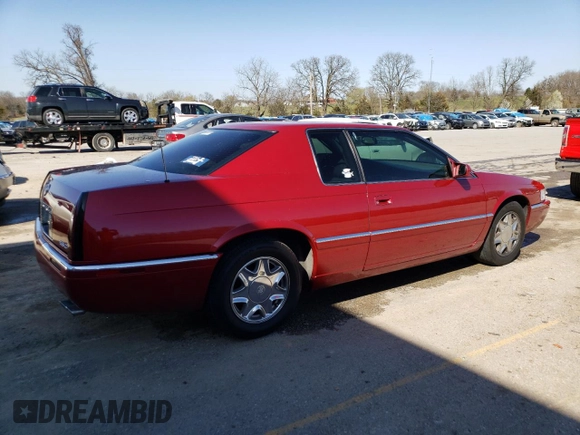 2002 Cadillac Eldorado z VIN 1G6EL12Y02B101569, wystawiony jako Copart lot #46216994 z przebiegiem 94 758 mil mil oraz Szkoda całkowita • Salvage title. Historia ofert i sprzedaży dostępna na DreamBid. Obrazek 3.
