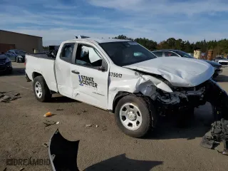 2022 Chevrolet Colorado 2WD Work Truck with VIN 1GCHSBEA8N1186737, listed as a Copart auction lot 81946244 with 46,774 mi miles and Salvage Title. Bid and sale history available at carsss.com. Image 4.