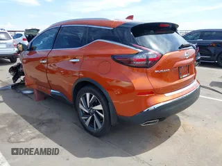 2022 Nissan Murano SL with VIN 5N1AZ2CJXNC110534, listed as a IAAI auction lot 42139773 with 16,093 mi miles and . Bid and sale history available at carsss.com. Image 3.