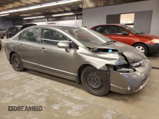 2008 Honda Civic LX with VIN 1HGFA165X8L023247, listed as a Copart auction lot 84941494 with 109,273 mi miles and Salvage Title. Bid and sale history available at DreamBid. Image 4.