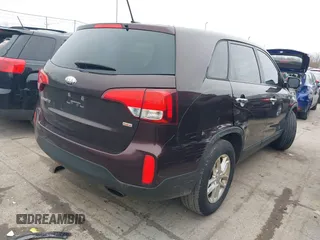 2014 Kia Sorento LX with VIN 5XYKT3A64EG481294, listed as a IAAI auction lot 41923848 with 179,414 mi miles. Bid and sale history available at carsss.com. Image 4.