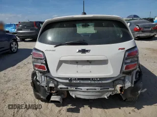 2019 Chevrolet Sonic LT with VIN 1G1JD6SB0K4118144, listed as a Copart auction lot 52004845 with 43,310 mi miles and Non repairable. Bid and sale history available at DreamBid. Image 6.