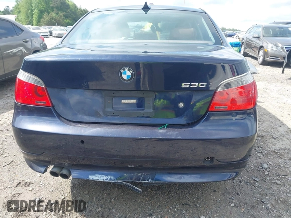 2005 BMW 5 Series 530i with VIN WBANA73515B813665, listed as a IAAI auction lot 42120936 with 142,059 mi miles and . Bid and sale history available at carsss.com. Image 19.