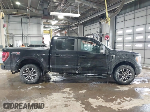 2021 Ford F-150 XL with VIN 1FTFW1E56MFC60361, listed as a IAAI auction lot 41567363 with 31,092 mi miles and . Bid and sale history available at DreamBid. Image 6.