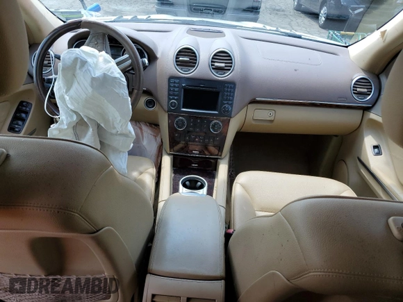2012 Mercedes-Benz GL-Class GL 450 with VIN 4JGBF7BE7CA765175, listed as a Copart auction lot 61830094 with 0 mi miles and Salvage Title. Bid and sale history available at carsss.com. Image 8.