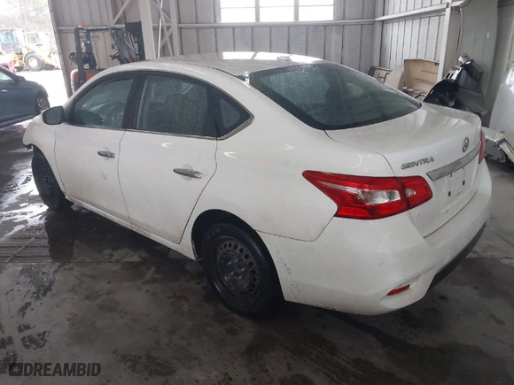 2017 Nissan Sentra S with VIN 3N1AB7AP3HY311106, listed as a IAAI auction lot 41550991 with 220,986 mi miles. Bid and sale history available at carsss.com. Image 3.