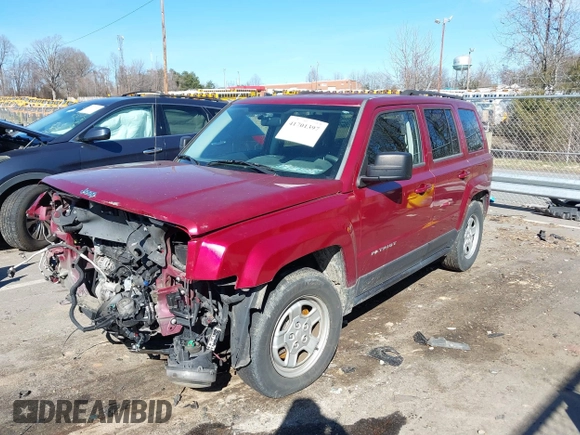 2014 Jeep Patriot Sport with VIN 1C4NJPBA5ED689986, listed as a IAAI auction lot 41701397 with 155,242 mi miles and . Bid and sale history available at carsss.com. Image 17.