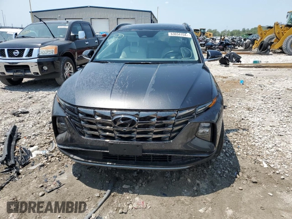 2023 Hyundai Tucson Limited with VIN 5NMJE3AE6PH213403, listed as a Copart auction lot 63034154 with 18,059 mi miles and Salvage Title. Bid and sale history available at carsss.com. Image 5.