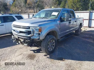 2021 Ford Super Duty F-250 SRW XL with VIN 1FT7W2BTXMEC70037, listed as a IAAI auction lot 40989388 with 109,816 mi miles. Bid and sale history available at carsss.com. Image 17.