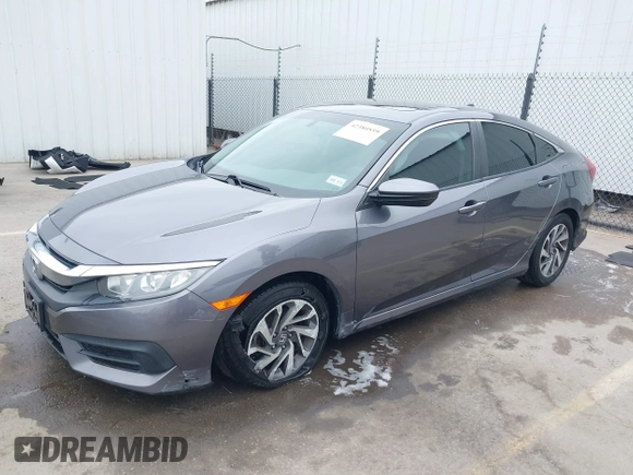 2017 Honda Civic EX z VIN 19XFC2F79HE036578, wystawiony jako IAAI lot #42380559 z przebiegiem 73 943 mil mil oraz . Historia ofert i sprzedaży dostępna na DreamBid. Obrazek 2.