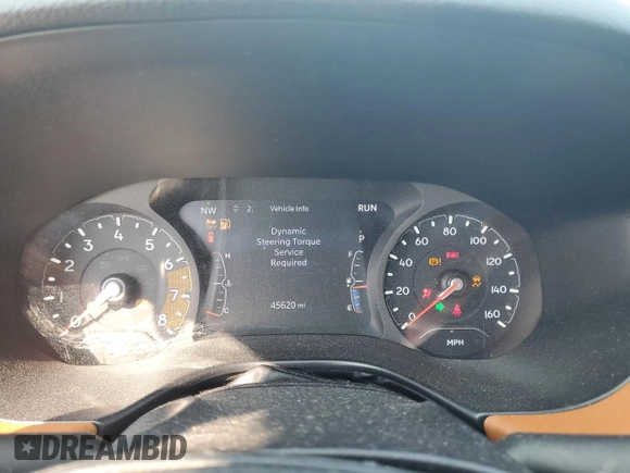2022 Jeep Compass High Altitude with VIN 3C4NJDCB2NT120903, listed as a Copart auction lot 59476795 with 45,620 mi miles and Salvage title. Bid and sale history available at DreamBid. Image 9.