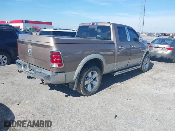 2010 Dodge 1500 SLT with VIN 1D7RB1GT7AS117173, listed as a IAAI auction lot 41439759 with 255,719 mi miles and . Bid and sale history available at carsss.com. Image 4.