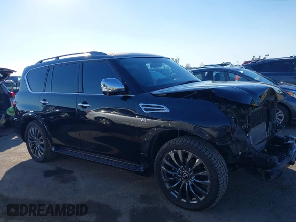 2021 Nissan Armada Platinum with VIN JN8AY2DB4M9793104, listed as a IAAI auction lot 41267471 with 33,616 mi miles. Bid and sale history available at carsss.com. Image 14.
