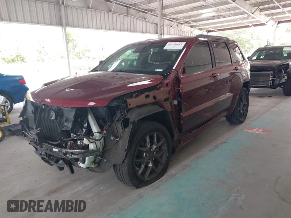 2020 Jeep Grand Cherokee Limited X with VIN 1C4RJFBT6LC185530, listed as a IAAI auction lot 42656641 with 44,664 mi miles and . Bid and sale history available at DreamBid. Image 2.
