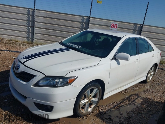 2010 Toyota Camry with VIN 4T1BF3EK8AU503316, listed as a IAAI auction lot 41987276 with Not Provided miles and . Bid and sale history available at DreamBid. Image 2.
