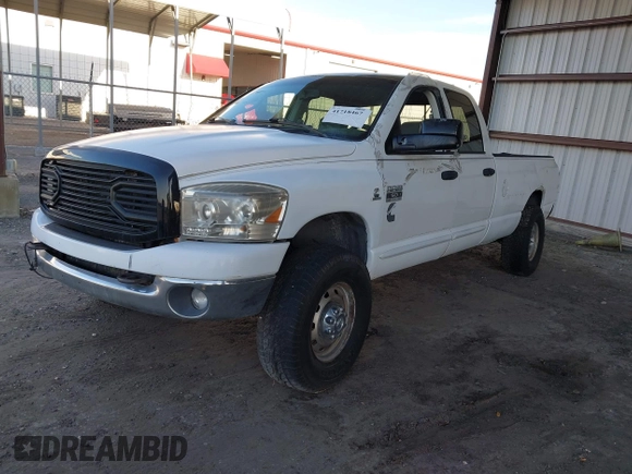 2007 Dodge Ram 2500 SLT with VIN 3D7KS28C87G734474, listed as a IAAI auction lot 41718467 with 293,013 mi miles. Bid and sale history available at carsss.com. Image 16.