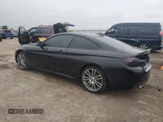 2017 BMW 4 Series 430i with VIN WBA4R7C50HK876586, listed as a Copart auction lot 81944434 with 75,301 mi miles and Salvage Title. Bid and sale history available at DreamBid. Image 2.