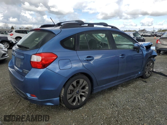2015 Subaru Impreza Special Sports Premium с VIN JF1GPAU61F8330793, выставлен на аукционе Copart как лот 48900295 с пробегом 115 632 миль миль и Списание • Salvage title. История ставок и продаж доступна на DreamBid. Изображение 3.