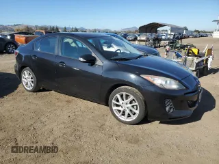 2012 Mazda 3 s Touring with VIN JM1BL1V94C1653104, listed as a Copart auction lot 83624904 with 121,080 mi miles and Salvage Title. Bid and sale history available at carsss.com. Image 4.