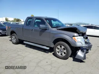2013 Ford F-150 XL with VIN 1FTFX1CF3DKD82725, listed as a Copart auction lot 51815795 with 157,860 mi miles and Salvage Title. Bid and sale history available at carsss.com. Image 4.