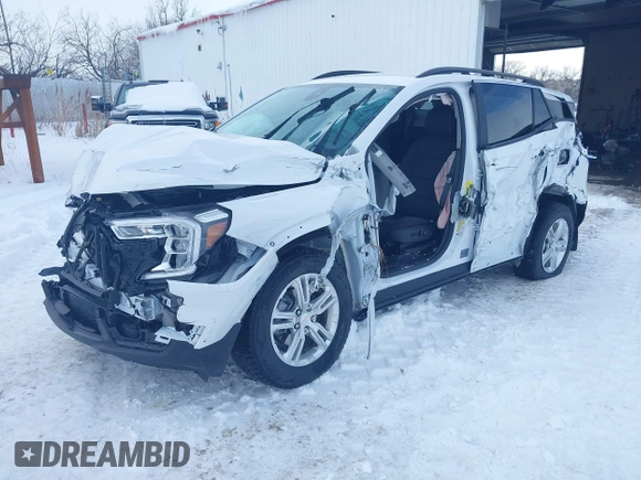 2022 GMC Terrain SLE with VIN 3GKALTEV2NL108779, listed as a IAAI auction lot 41573418 with Not provided miles and . Bid and sale history available at DreamBid. Image 22.