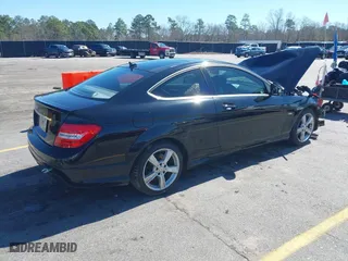2012 Mercedes-Benz C-Class C 250 with VIN WDDGJ4HB5CF886767, listed as a IAAI auction lot 41753977 with 129,054 mi miles. Bid and sale history available at carsss.com. Image 4.