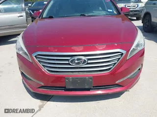 2015 Hyundai Sonata 2.4L SE with VIN 5NPE24AF7FH257498, listed as a IAAI auction lot 42051629 with 1 mi miles. Bid and sale history available at carsss.com. Image 6.
