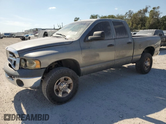 2005 Dodge 2500 SLT with VIN 1D7KS28D85J555503, listed as a Copart auction lot 74836444 with 459,416 mi miles and Salvage Title. Bid and sale history available at DreamBid. Image 1.