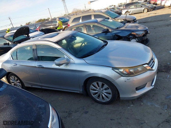 2015 Honda Accord Sedan EX-L with VIN 1HGCR2F86FA104086, listed as a IAAI auction lot 41395174 with 199,287 mi miles. Bid and sale history available at carsss.com. Image 13.
